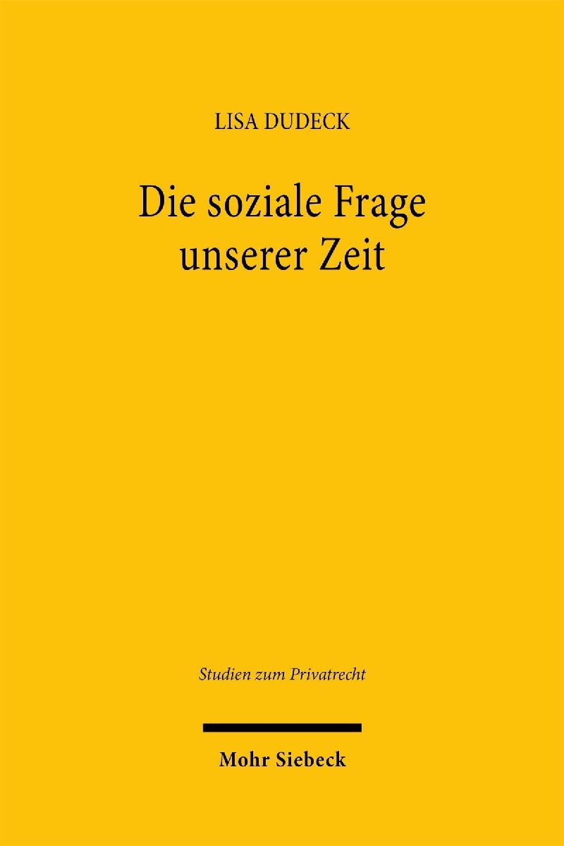 Die soziale Frage unserer Zeit
