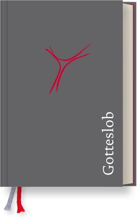 Gotteslob Erzbistum Köln - Großdruckausgabe Balacron dunkelgrau