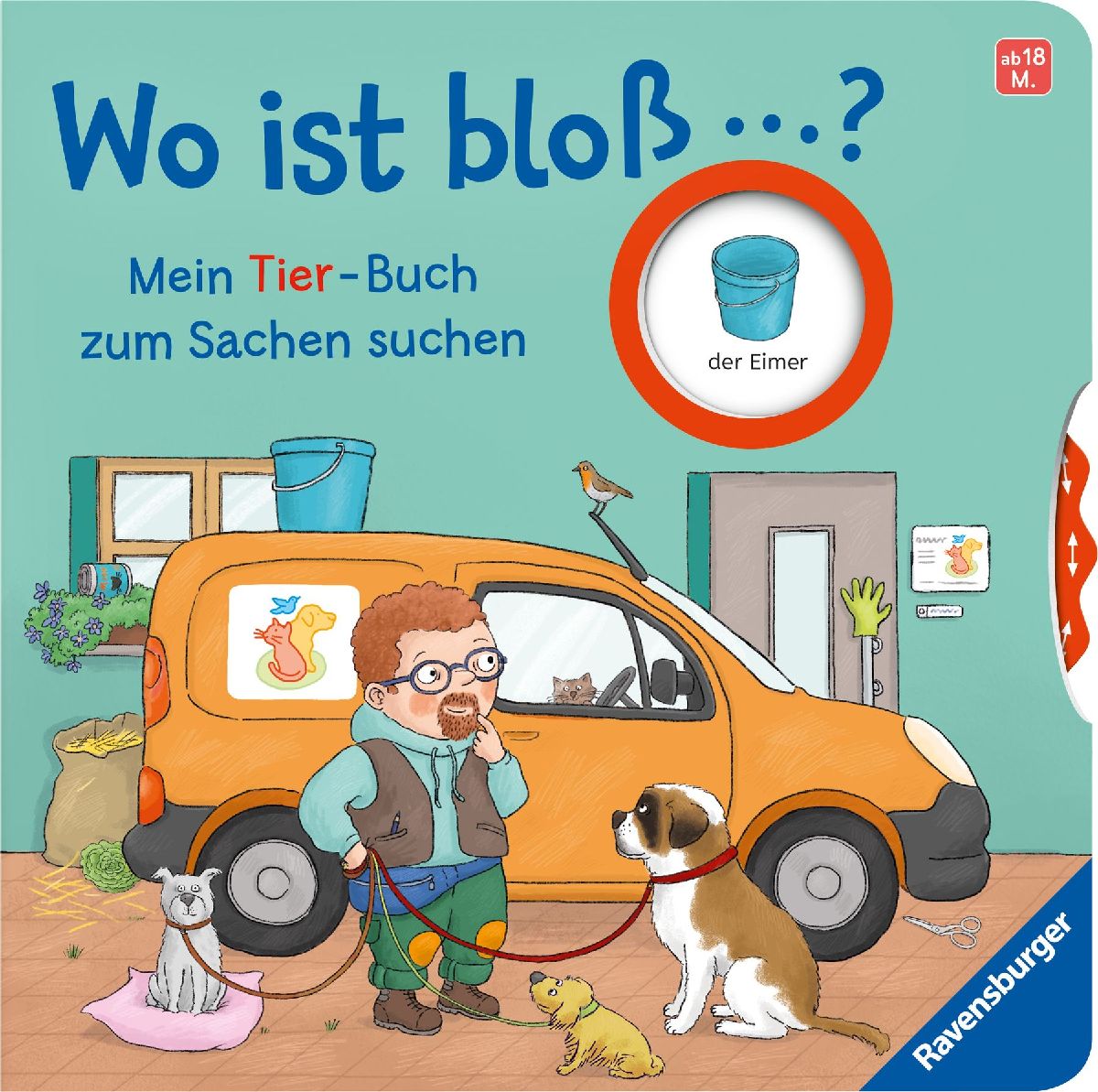 Wo ist bloß ...? - Mein Tier-Buch zum Sachen suchen