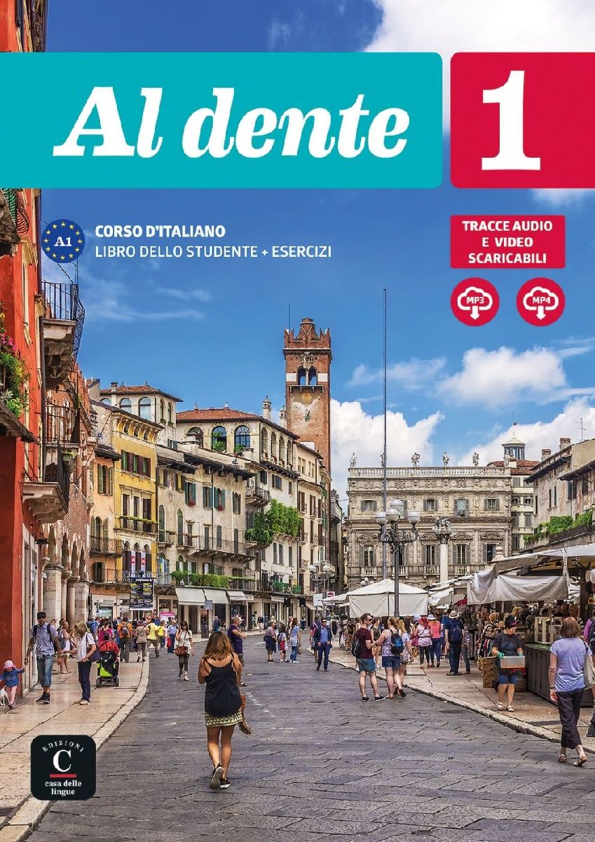 Al dente 1 (A1). Internationale Ausgabe. Libro dello studente e degli esercizi con audio e video