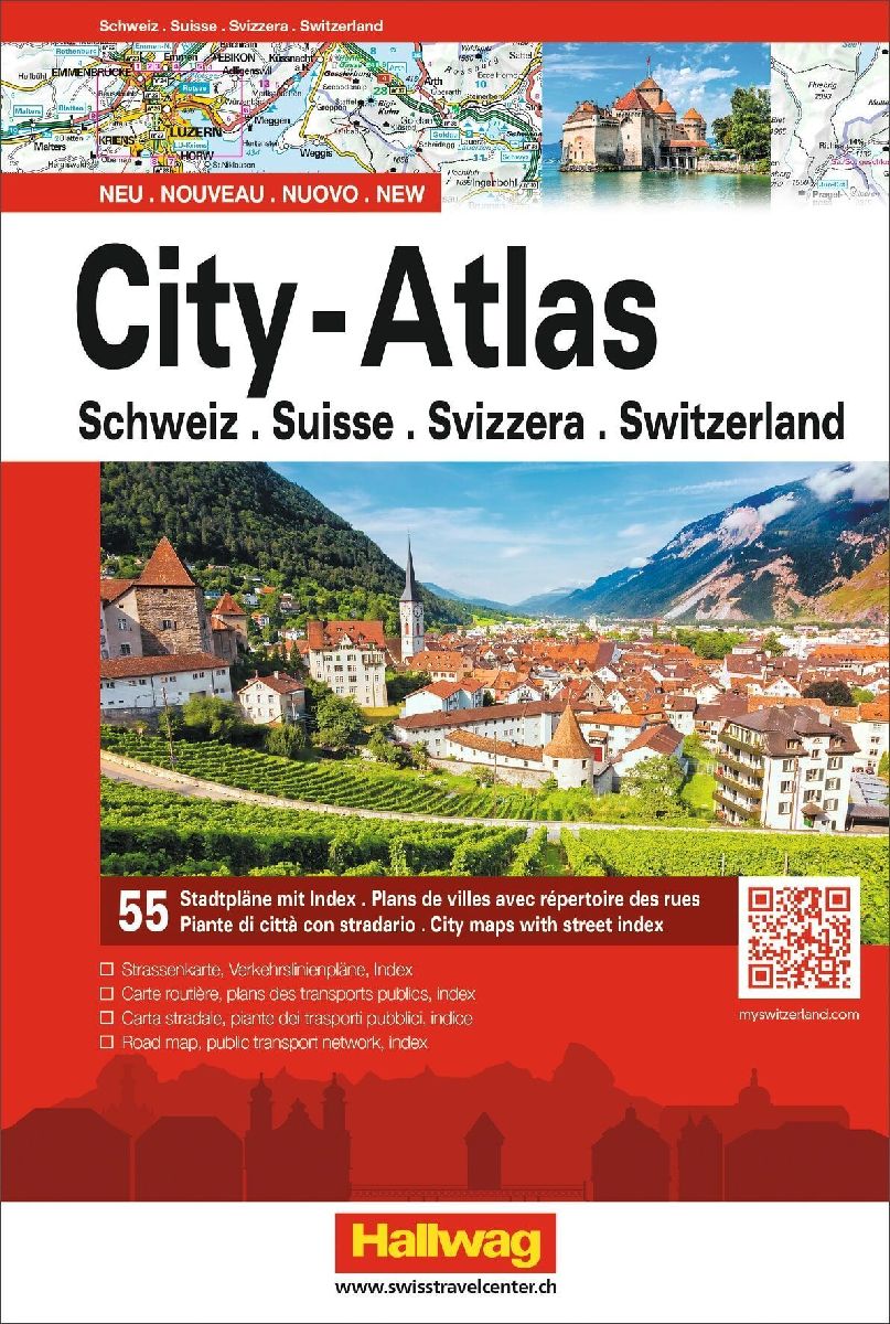 Autoatlas Schweiz City-Atlas