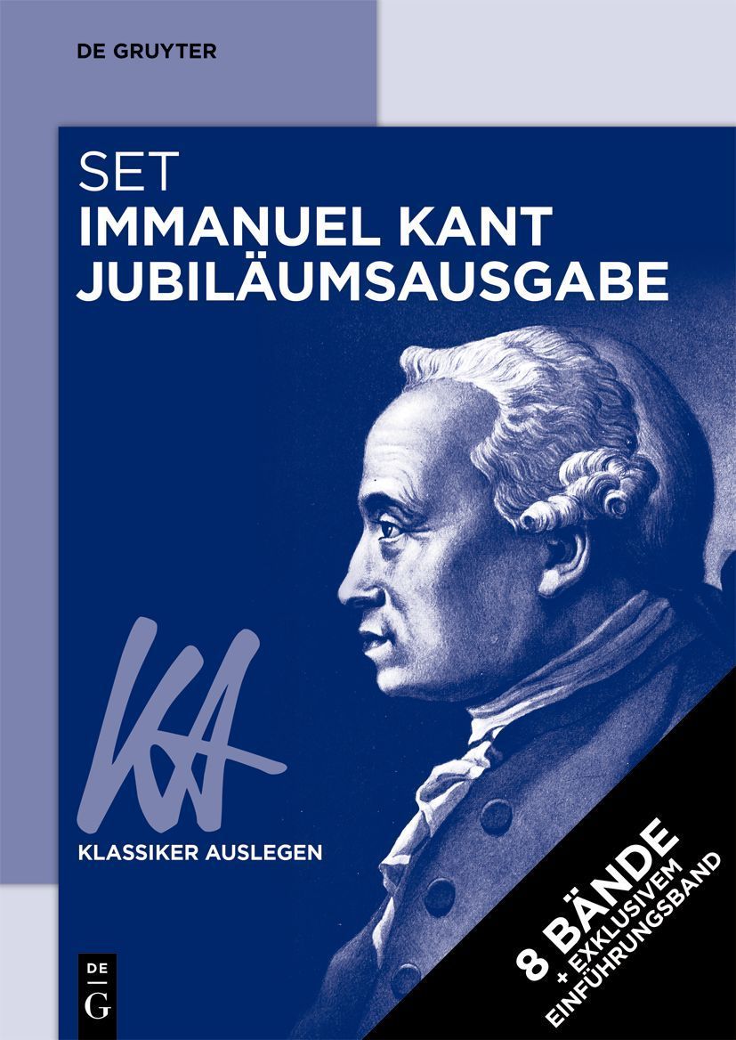[Set Kant Jubiläumsausgabe]