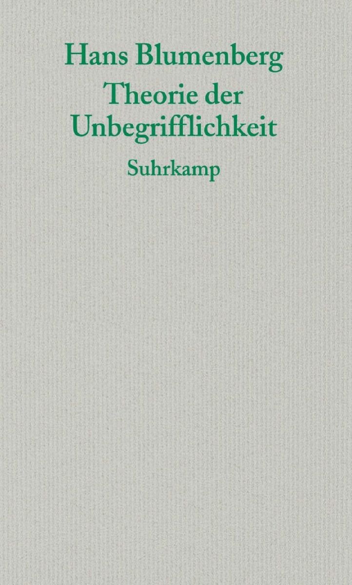 Theorie der Unbegrifflichkeit