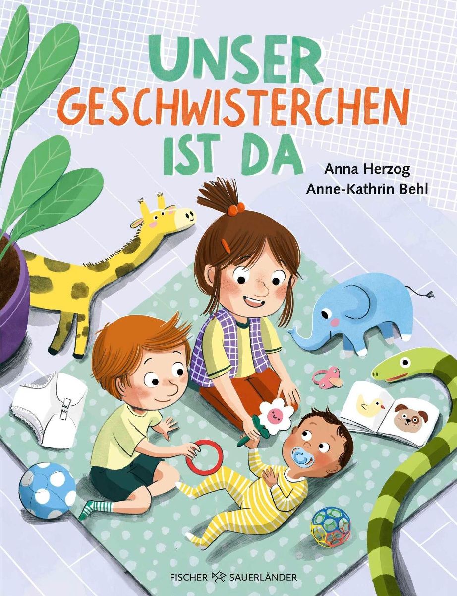 Unser Geschwisterchen ist da!