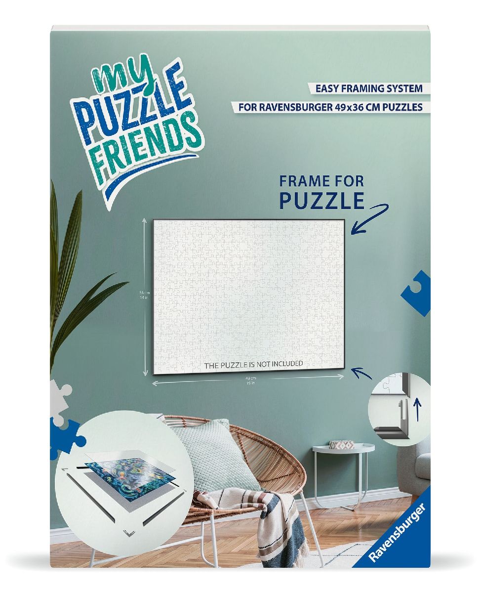 Ravensburger Puzzle-Rahmen, 17900 - Format 50 x 37 cm, passend für 500 Teile Puzzles
