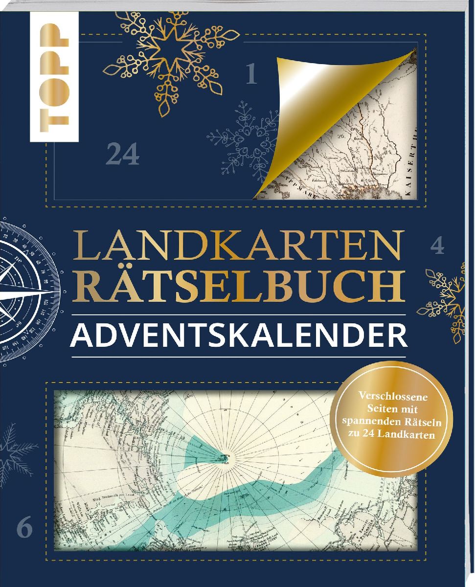 Landkarten-Rätsel Adventskalender