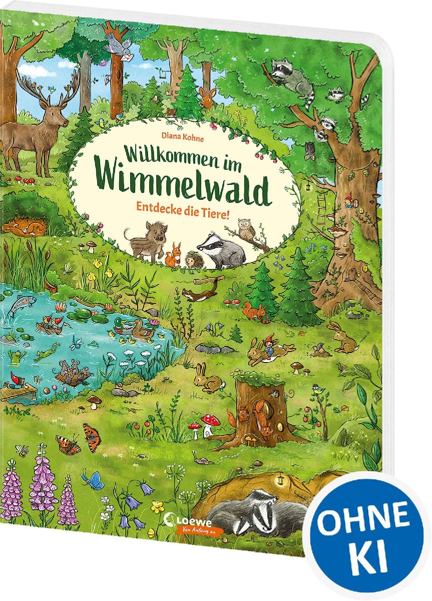 Willkommen im Wimmelwald - Entdecke die Tiere!