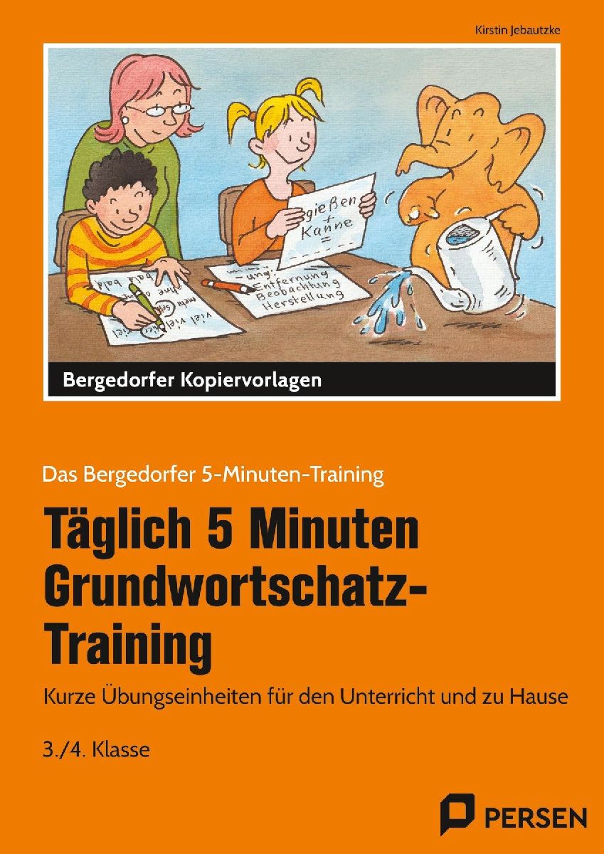 Täglich 5 Minuten Grundwortschatz-Training - 3./4. Klasse