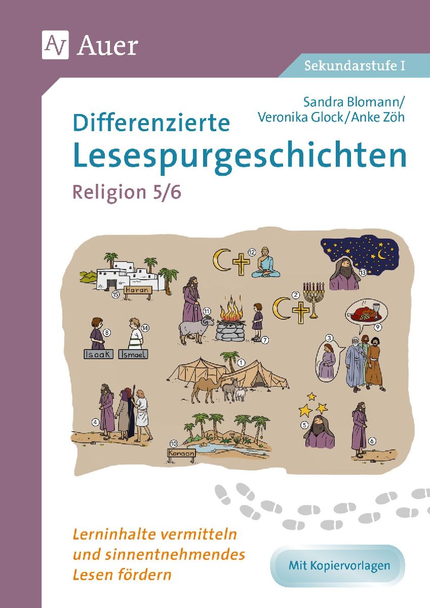 Differenzierte Lesespurgeschichten Religion 5-6