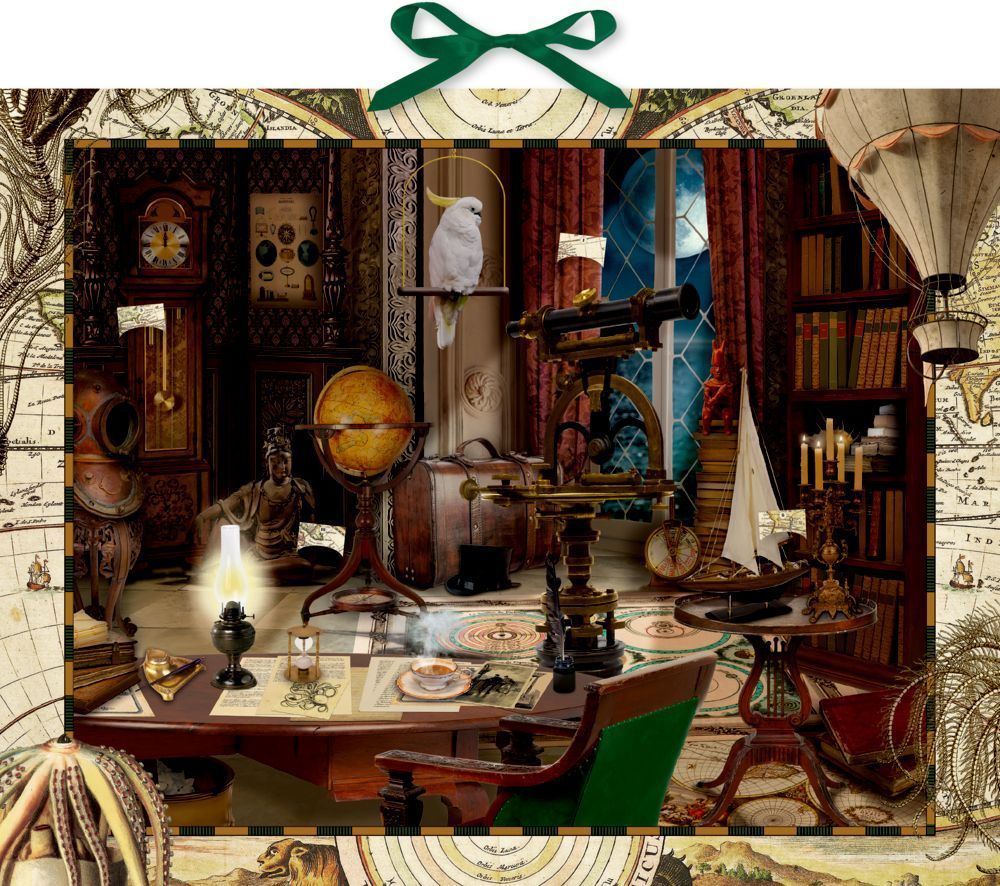 Zettel-Adventskalender - Weihnachten mit Jules Verne