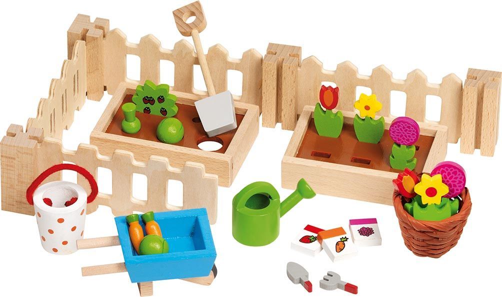 Accessoires Mein kleiner Garten, für die Puppenhäuser