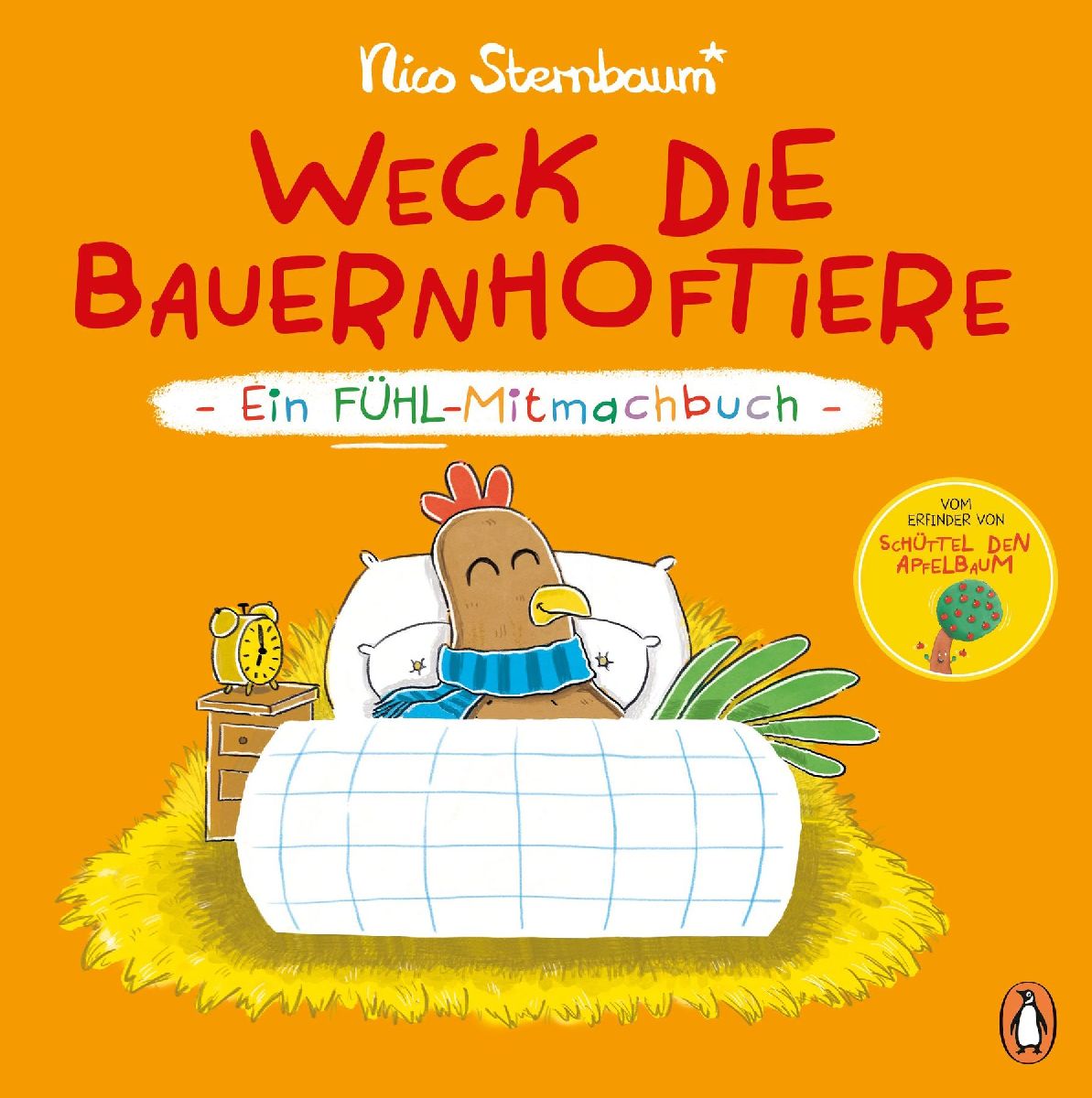 Weck die Bauernhoftiere - Ein Fühl-Mitmachbuch