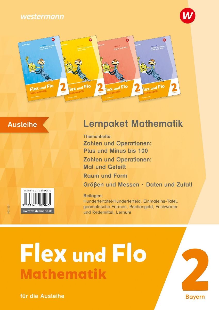 Flex und Flo 2. Lernpaket Mathematik: Für die Ausleihe. Für Bayern