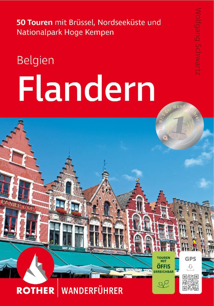 ROTHER Wanderführer Belgien: Flandern