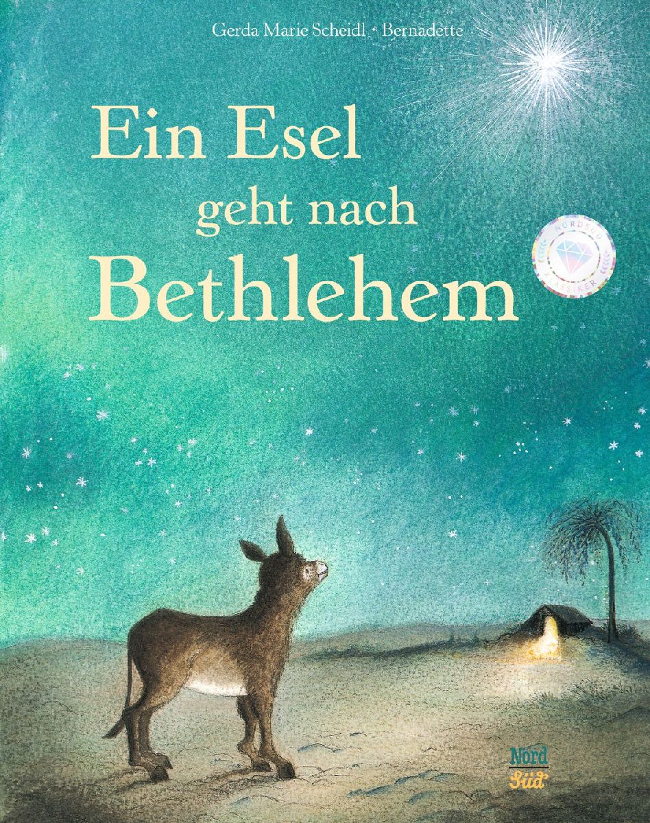 Ein Esel geht nach Bethlehem