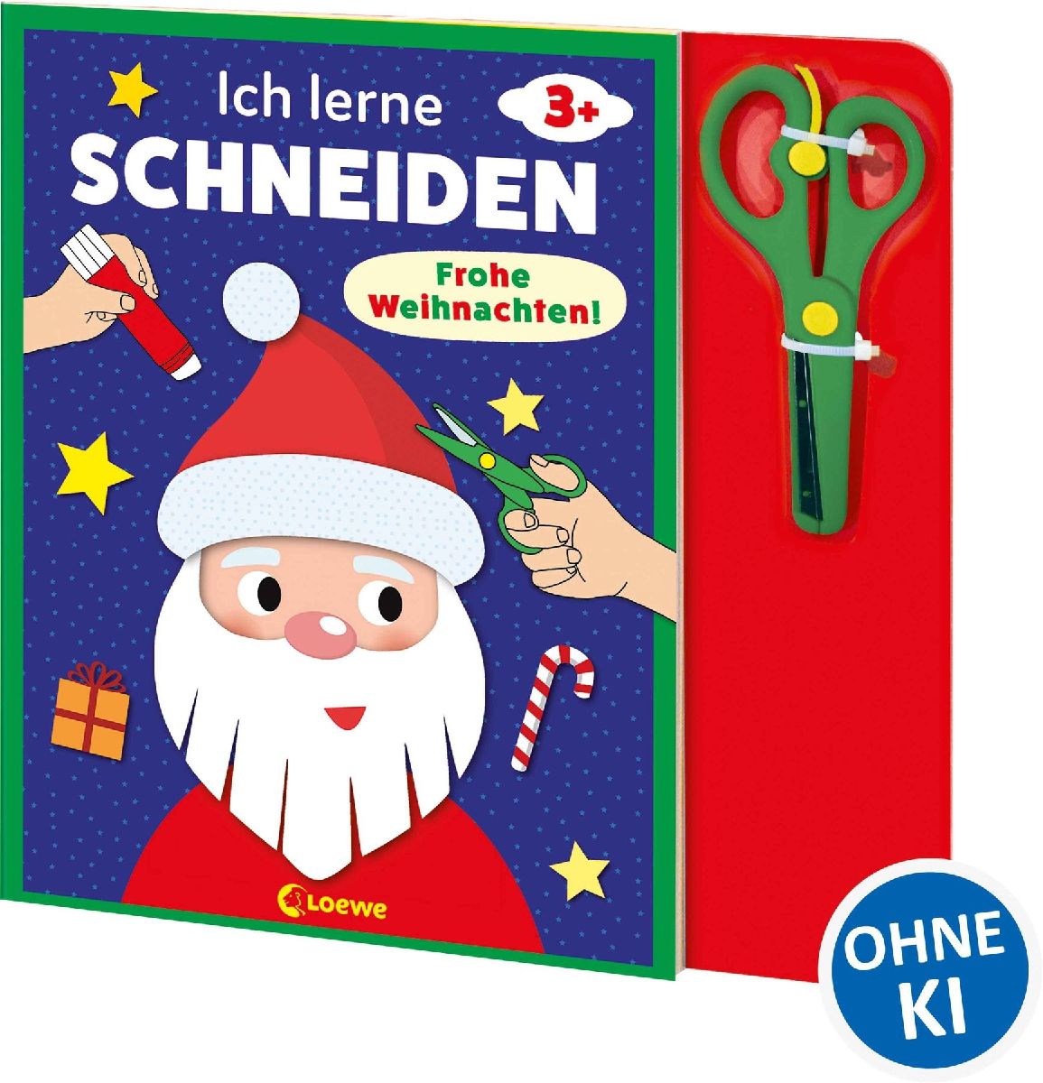 Ich lerne schneiden - Frohe Weihnachten!