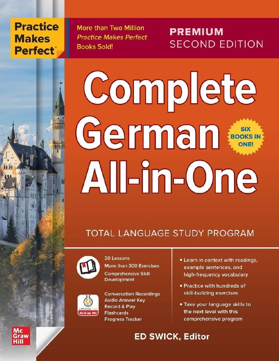Practice Makes Perfect: Complete German All-In-One, Premium