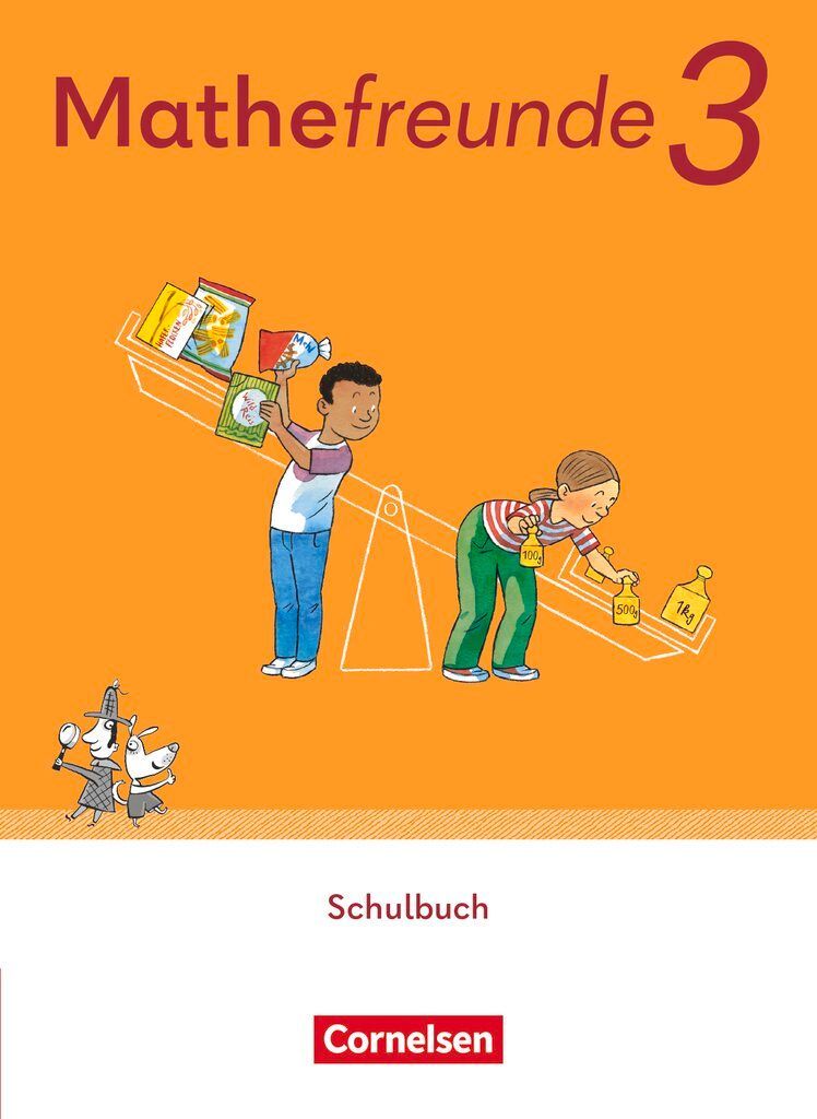 Mathefreunde 3. Schuljahr. Schulbuch mit Kartonbeilagen und "Das kann ich schon!"-Heft - Leihmaterial, mit BuchTaucher-App