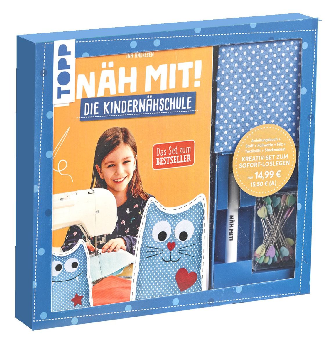 Kreativ-Set: Näh mit! Die Kindernähschule
