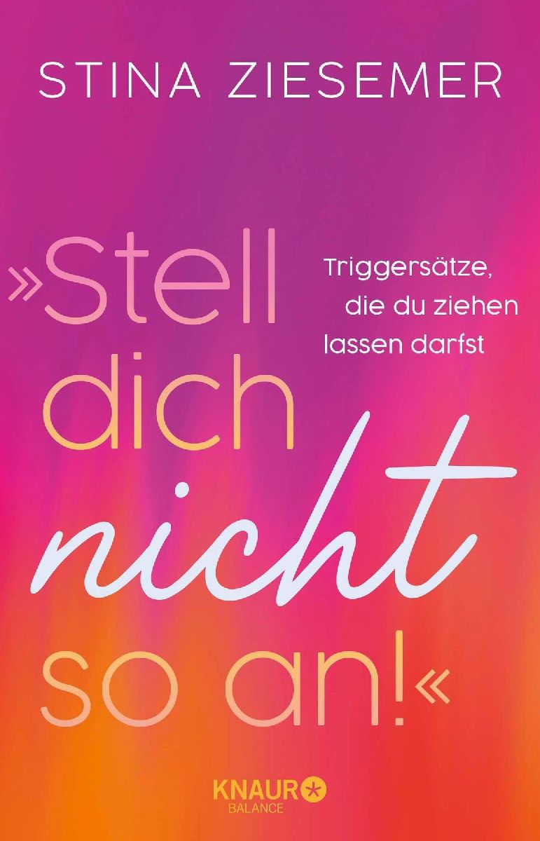 'Stell dich nicht so an!'