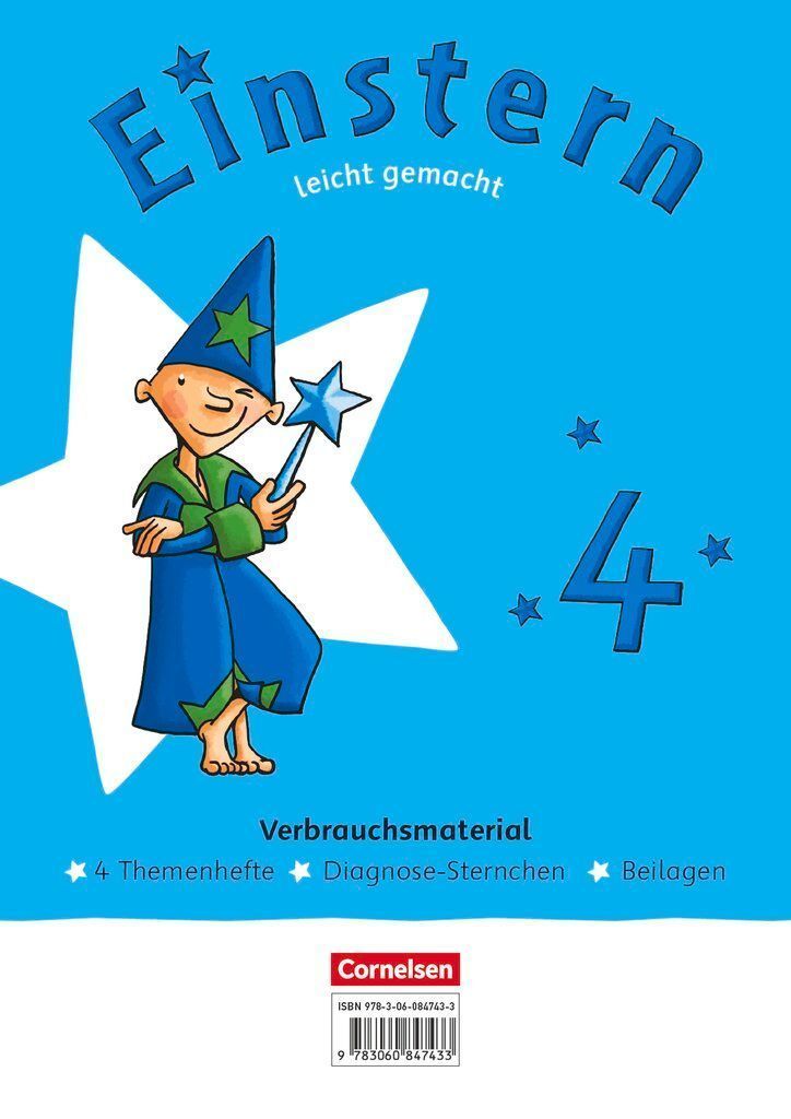 Einstern Mathematik 04 Leicht gemacht. Themenhefte 1-4, Diagnoseheft und Kartonbeilagen im Paket