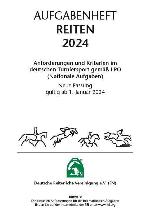 Aufgabenheft - Reiten 2024