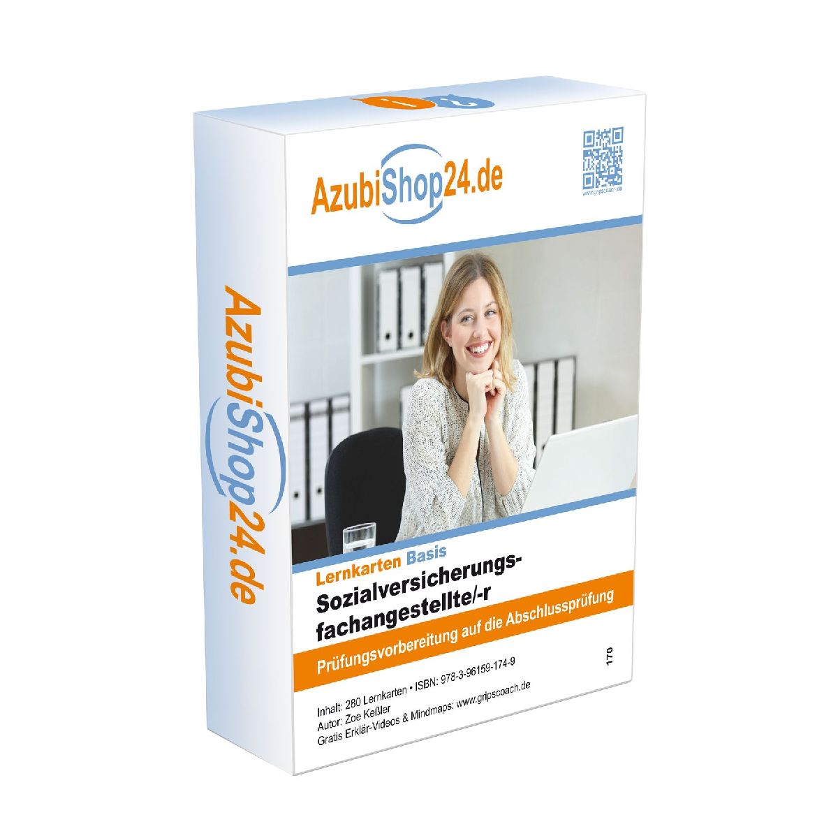 AzubiShop24.de Basis-Lernkarten Sozialversicherungsfachangestellte /-r . Prüfungsvorbereitung