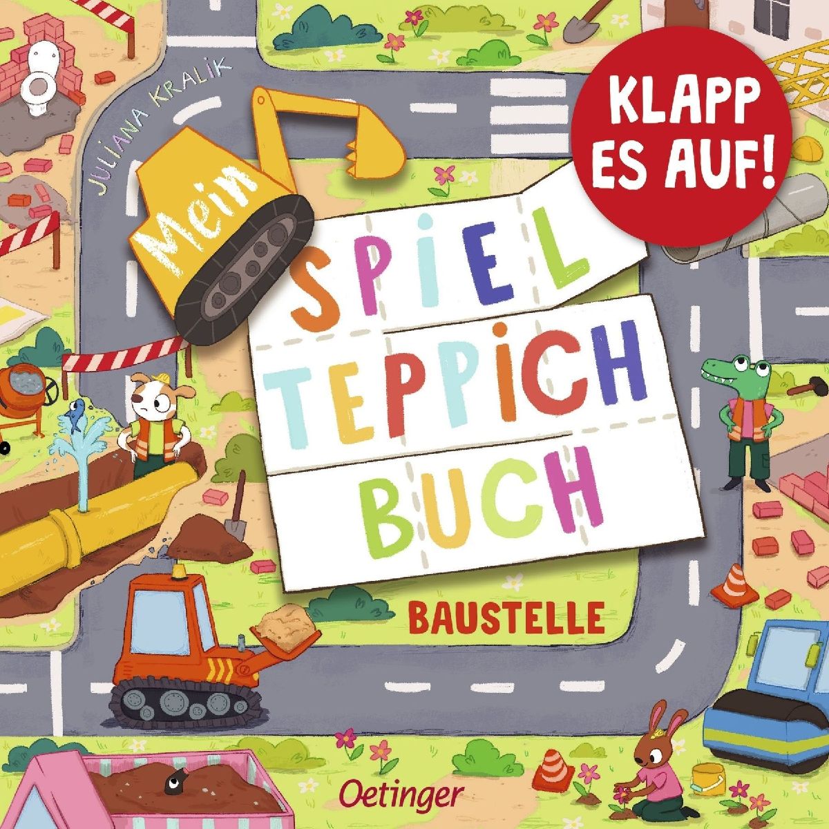 Mein Spielteppich-Buch. Baustelle