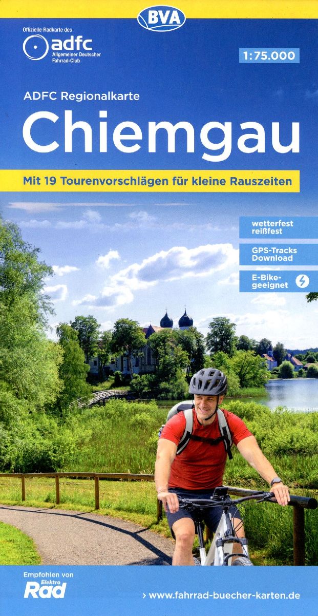 BVA ADFC Regionalkarte Chiemgau 1:75.000