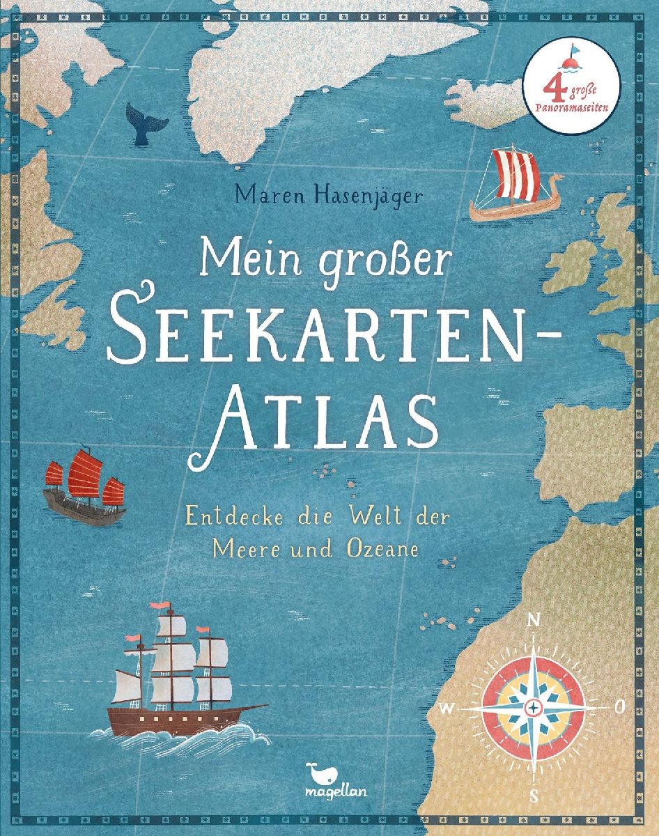 Mein großer Seekarten-Atlas - Entdecke die Welt der Meere und Ozeane