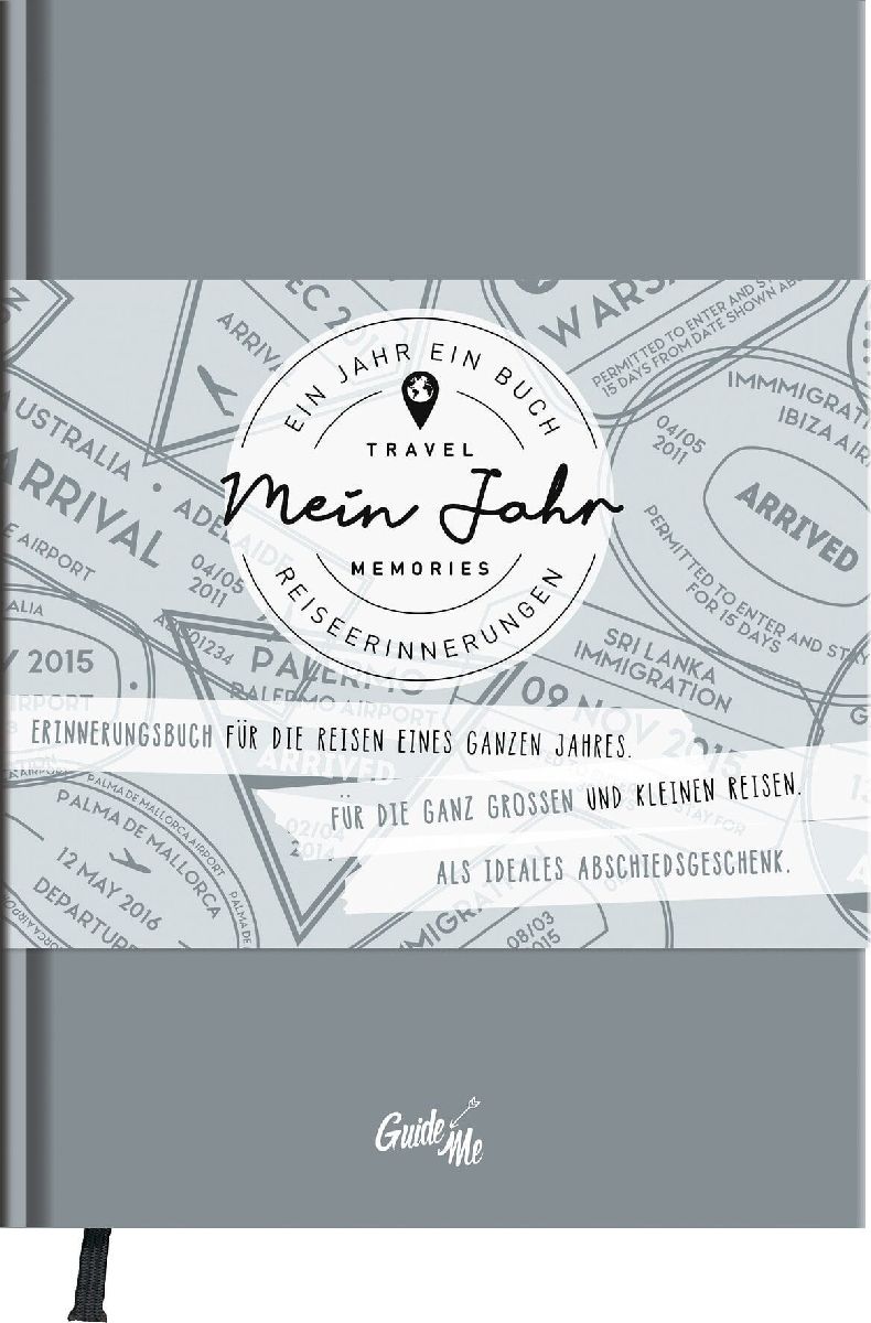GuideMe Reisetagebuch Travel Memories "Mein Jahr"