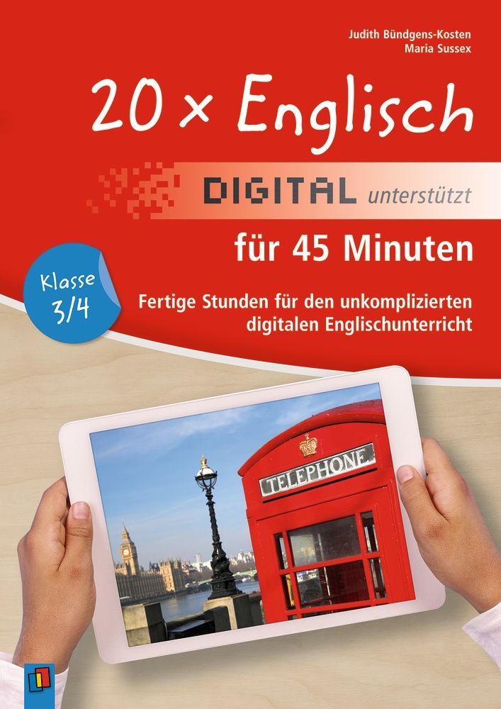 20 x Englisch digital unterstützt für 45 Minuten  Klasse 3/4