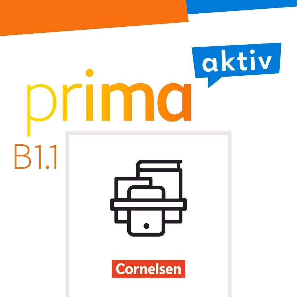 Prima aktiv B1. Band 1 - Kursbuch und Arbeitsbuch im Paket