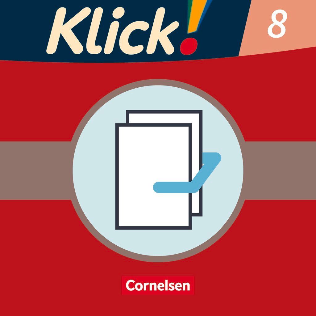 Klick! Deutsch 8. Schuljahr - Ausgabe 2007 - Rechtschreiben und Grammatik / Schreiben und Lesen - Arbeitshefte-Paket