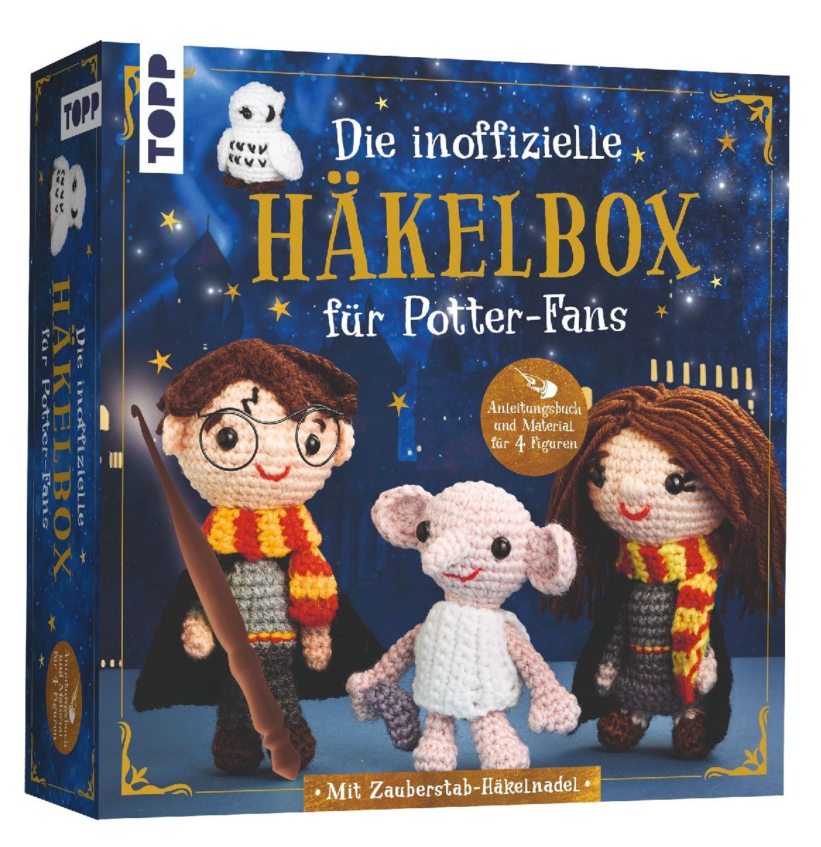 Die inoffizielle Harry Potter Häkelbox. Mit Anleitungsbuch und Material