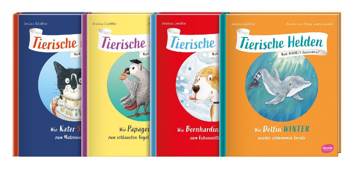 Tierische Helden: Paket (Bd. 1-4)