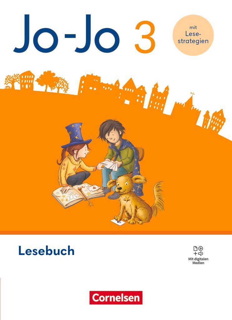 Jo-Jo Lesebuch 3. Schuljahr - Allgemeine Ausgabe 2024 - Lesebuch mit Lesestrategie-Karte, Lernspurenheft und digitalen Medien