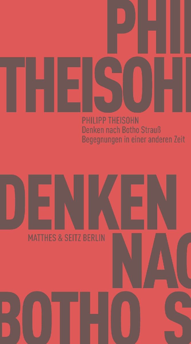 Denken nach Botho Strauß