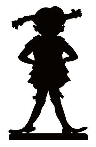 Pippi Langstrumpf. Buchstütze