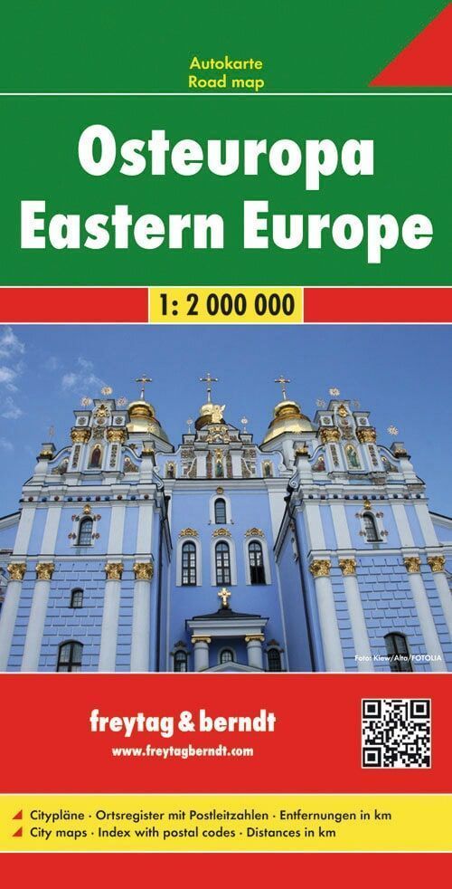 Osteuropa, Autokarte 1:2.000.000