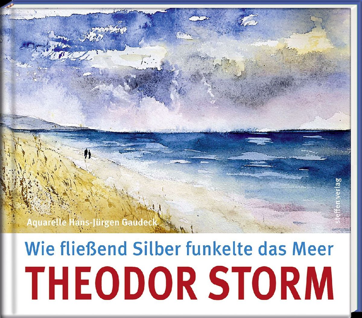 Wie fließend Silber funkelte das Meer