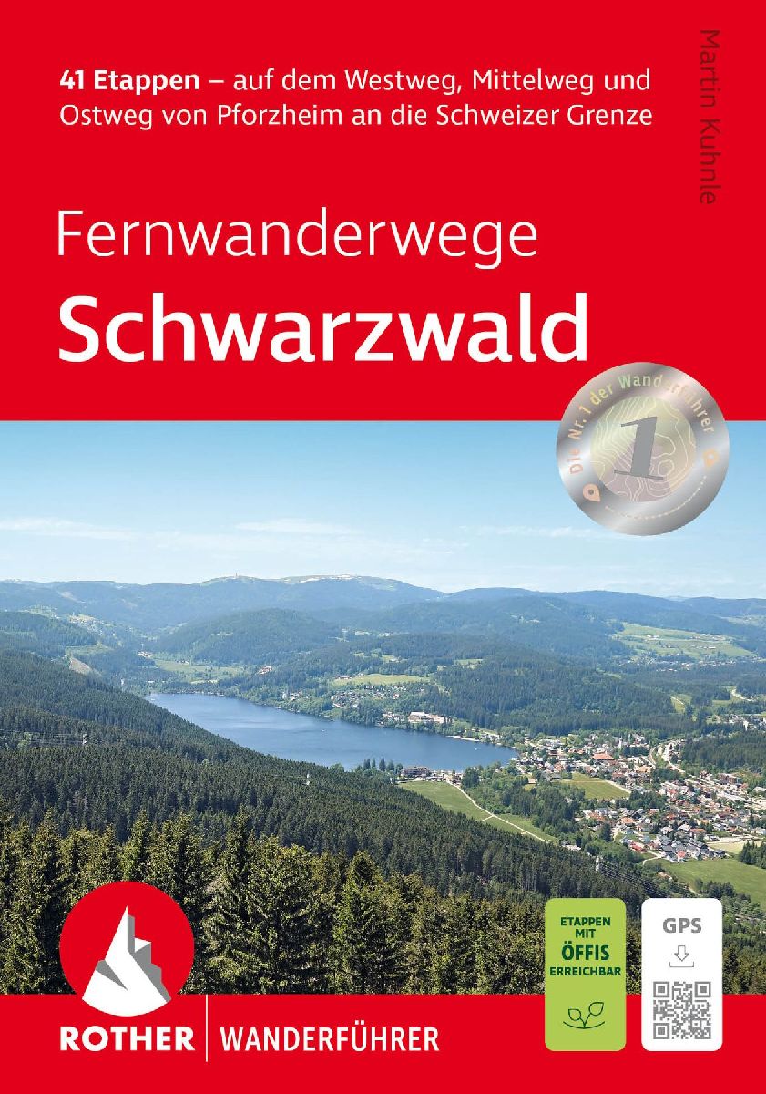 ROTHER Wanderführer Fernwanderwege Schwarzwald