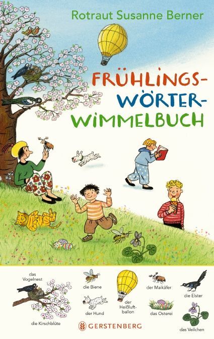 Frühlings-Wörterwimmelbuch
