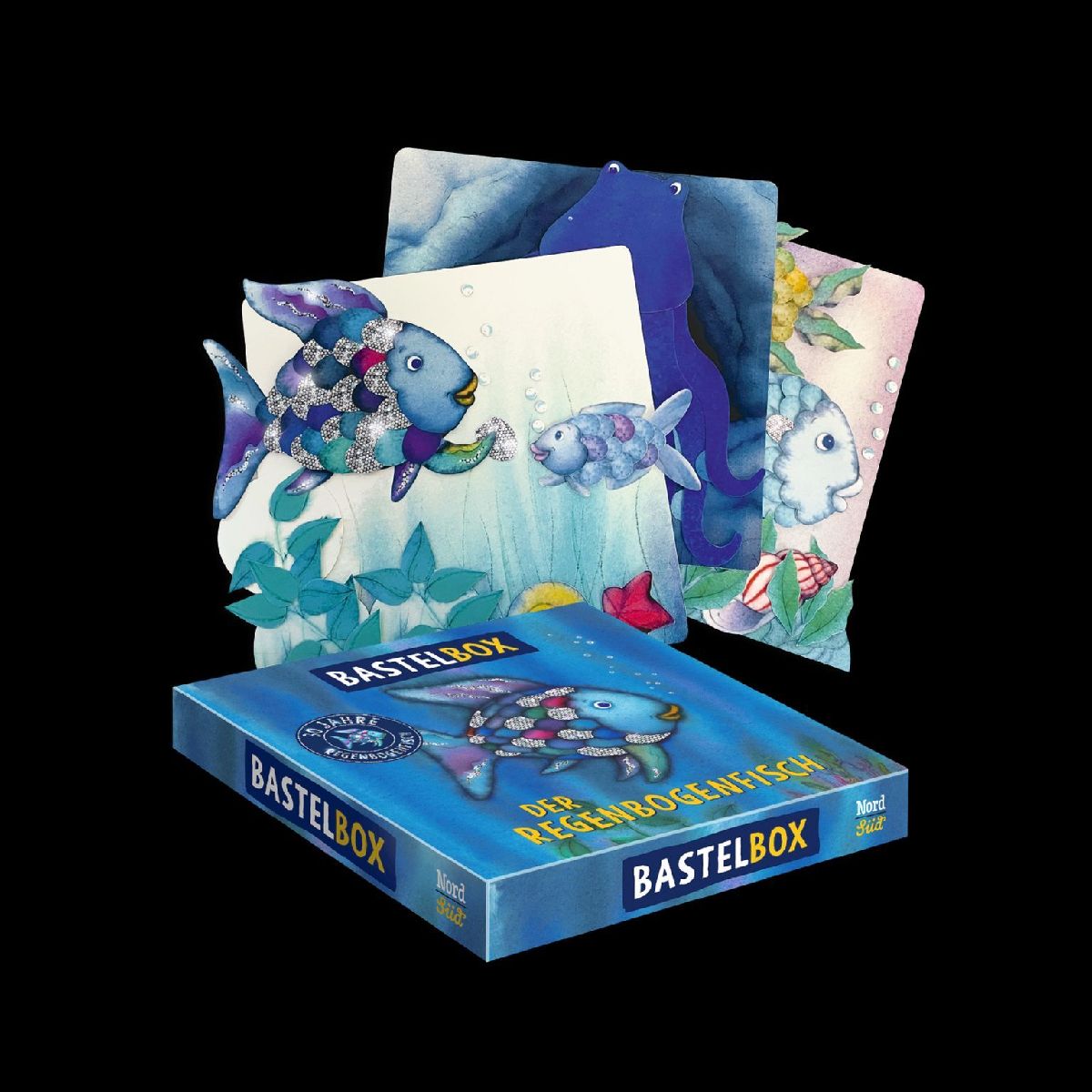 Der Regenbogenfisch Bastelbox