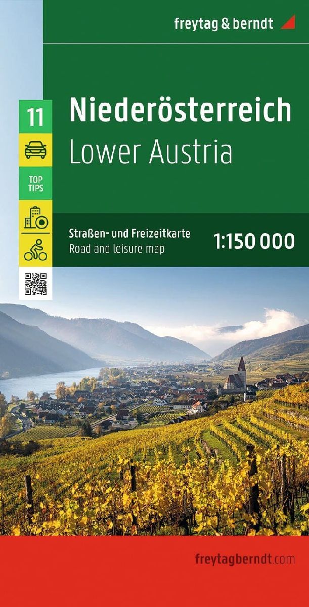 freytag & berndt Straßenkarte Niederösterreich 1:150.000
