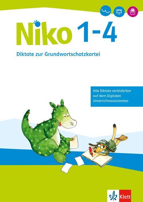 Niko Sprachbuch 1-4. Diktate zur Grundwortschatzkartei Klasse 1