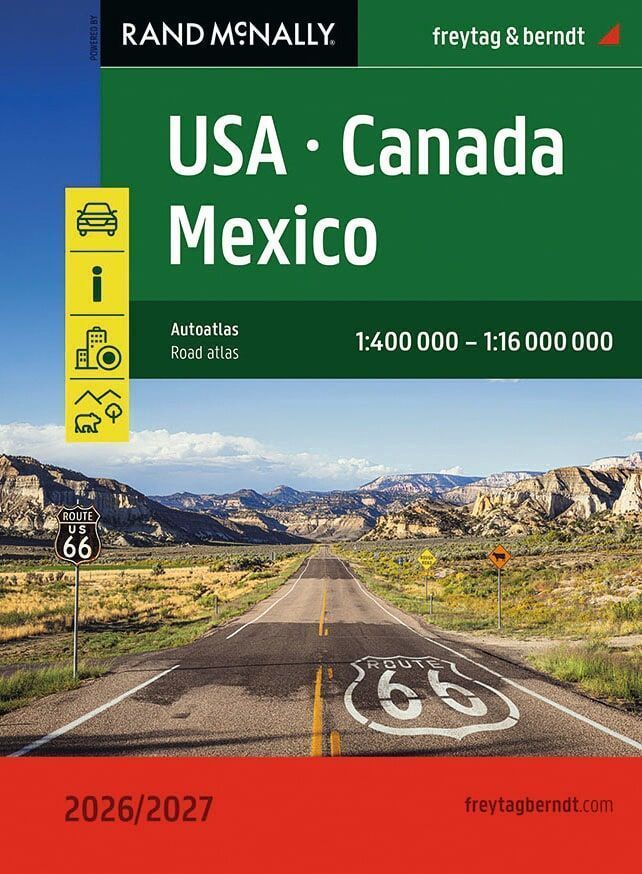 freytag & berndt Autoatlas USA - Canada - Mexico 2026/2027 1:400.000