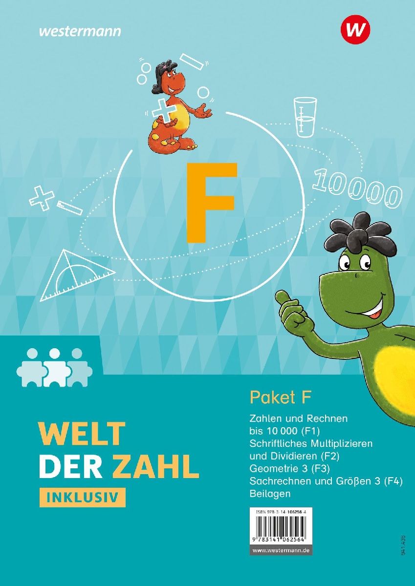 Welt der Zahl Inklusiv. Inklusionspaket F Hefte F1 bis F4