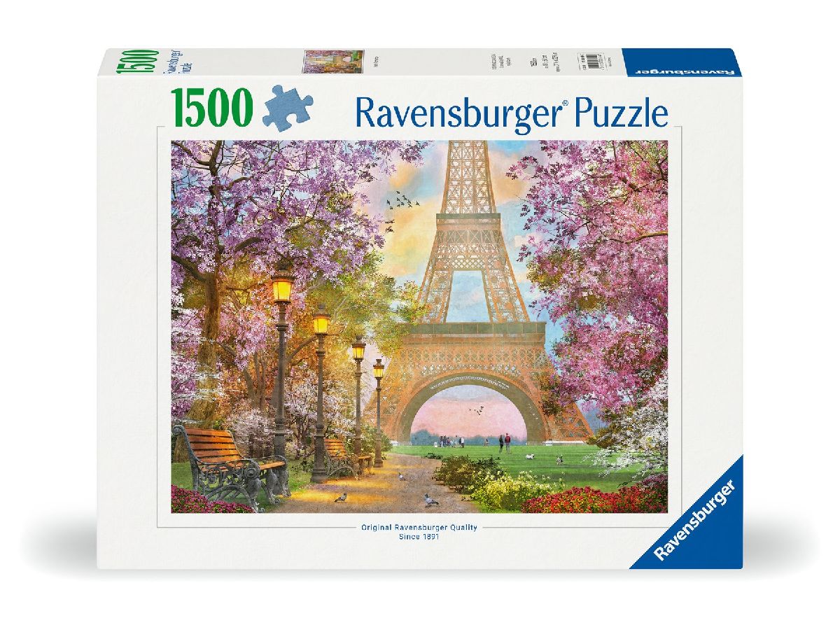 Erwachsenenpuzzle 1500 Teile - Verliebt in Paris