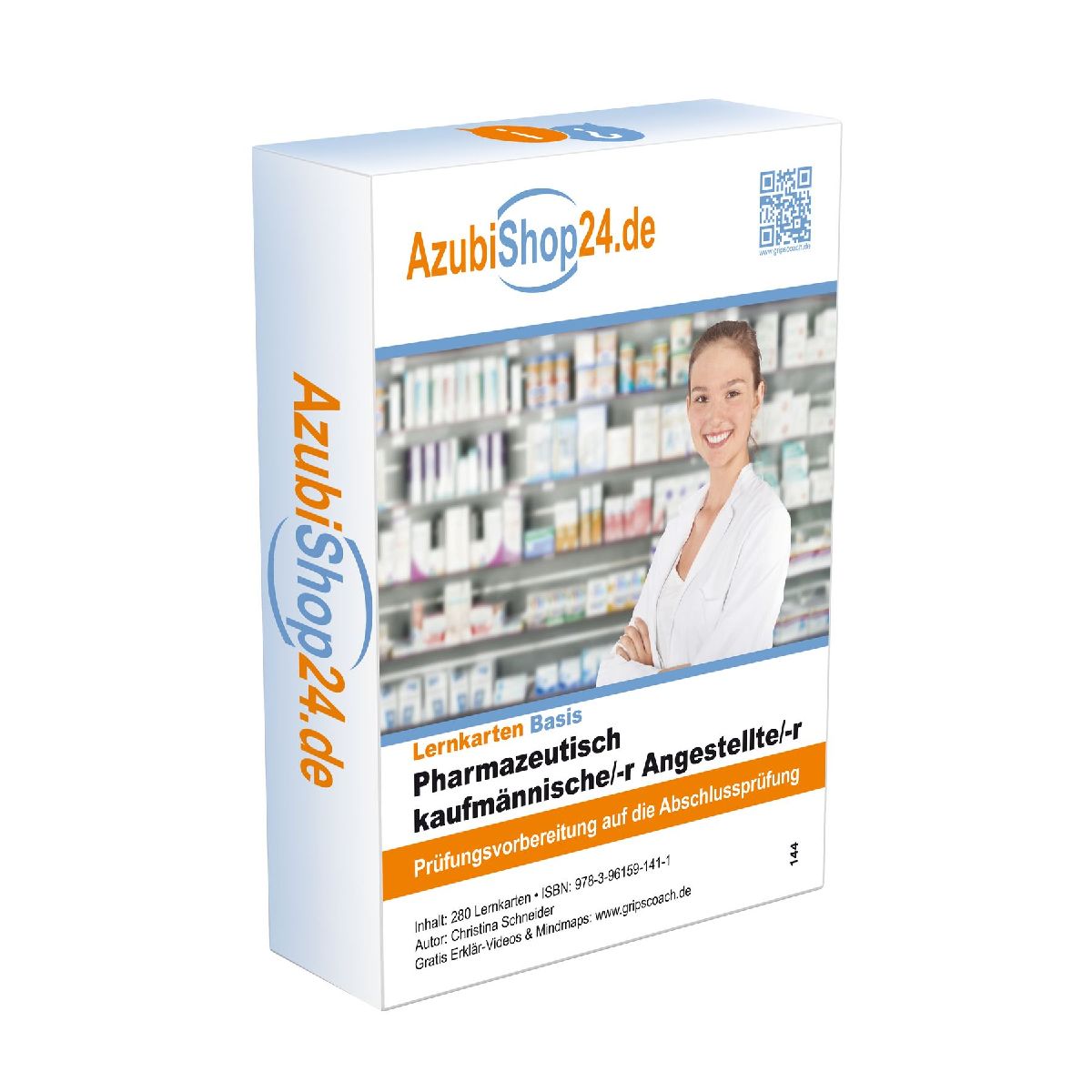AzubiShop24.de Basis-Lernkarten Pharmazeutisch-kaufmännische/r Angestellte/r (PKA)
